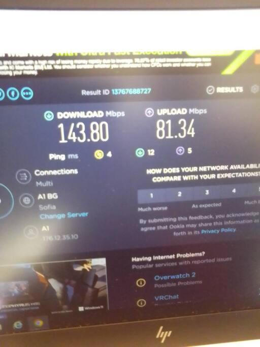 Ferienwohnung Sofia Zen - On Metro, Ultra Fast Wi-Fi Exterior foto